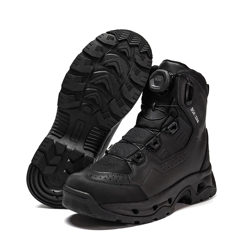 Botas policiales con forro sándwich transpirable